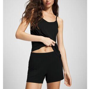 NWT Soma Cool Nights Pajama Short -- black -- S